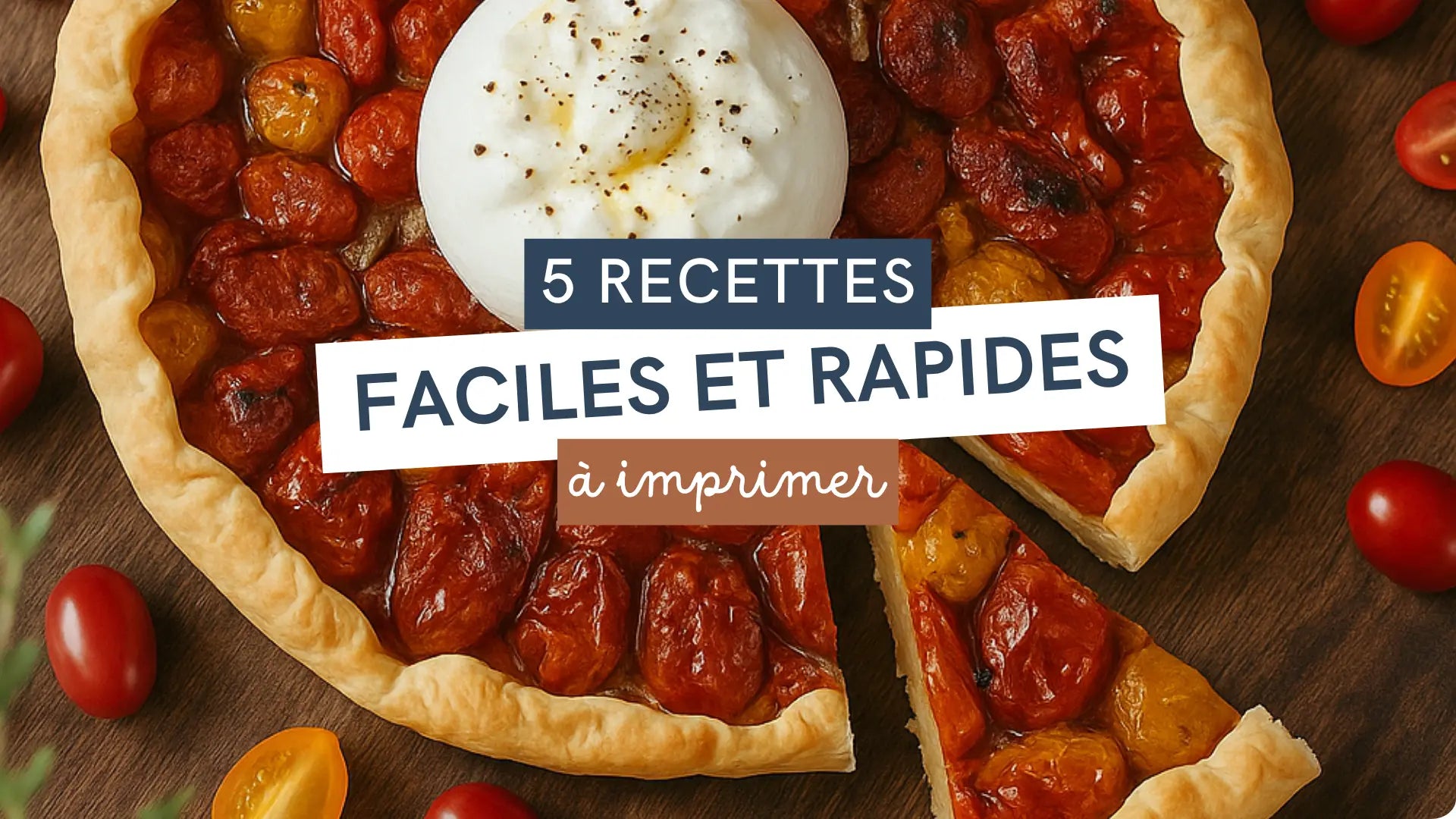 5 recettes faciles à imprimer pour alléger la charge mentale en cuisine