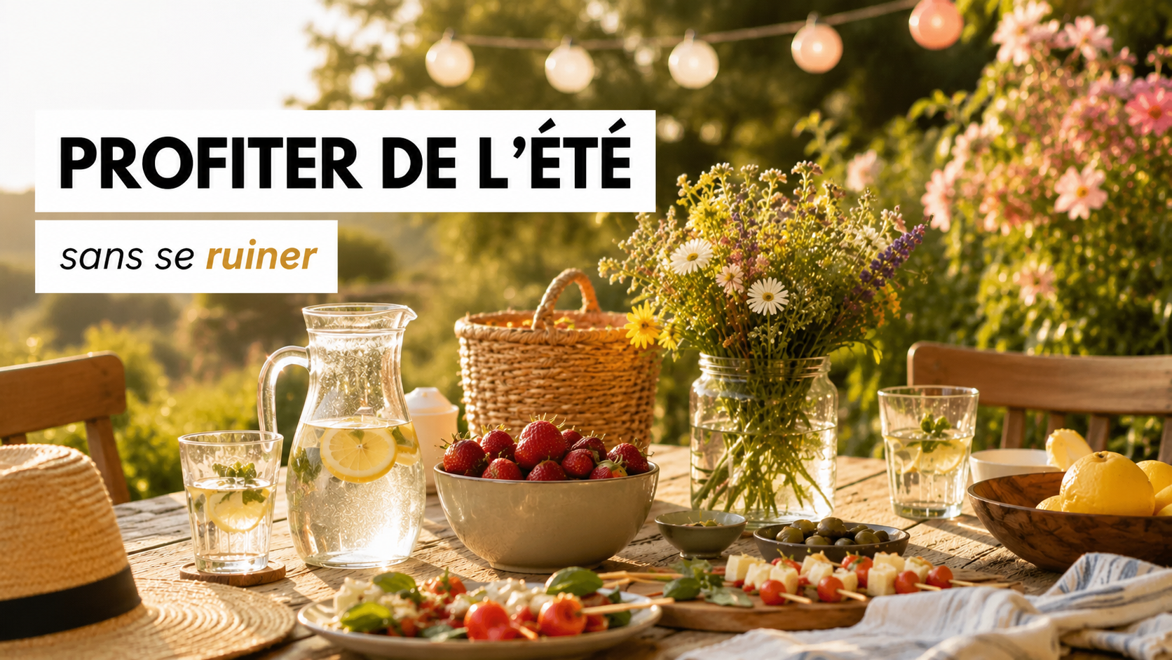 Comment profiter de l'été sans exploser son budget : 5 astuces simples
