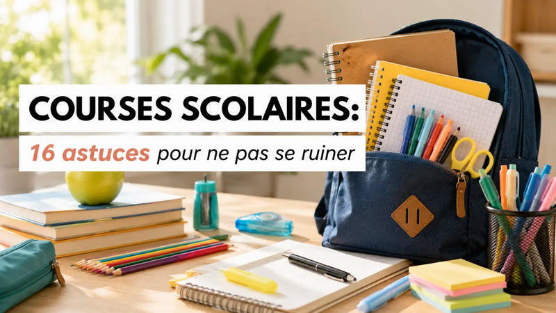 Courses scolaires pas chères : 16 astuces