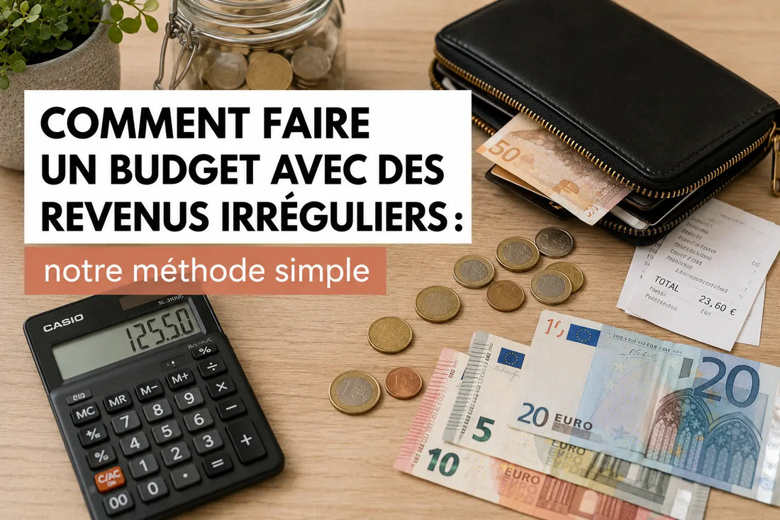 Comment faire un budget avec des revenus irréguliers : notre méthode simple