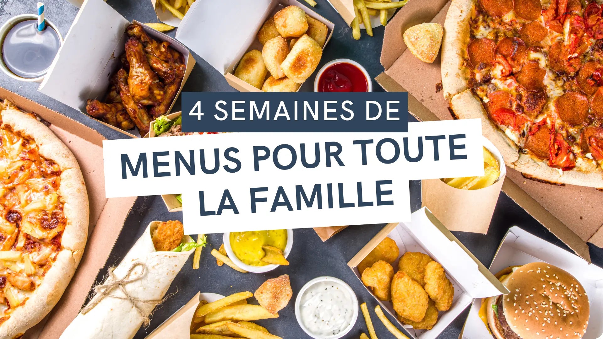 Planning repas famille : 4 semaines de menus simples à imprimer