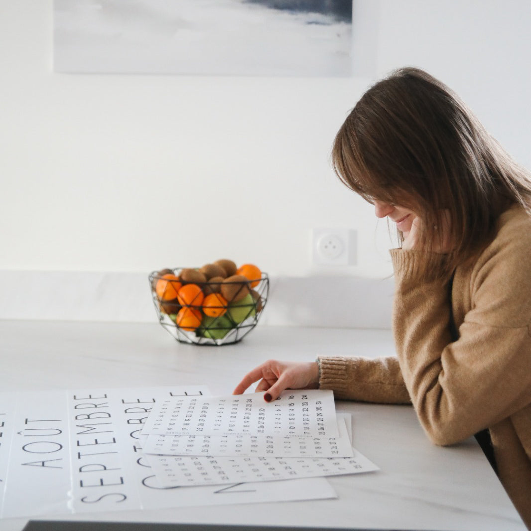 Calendrier Mural Géant Papier