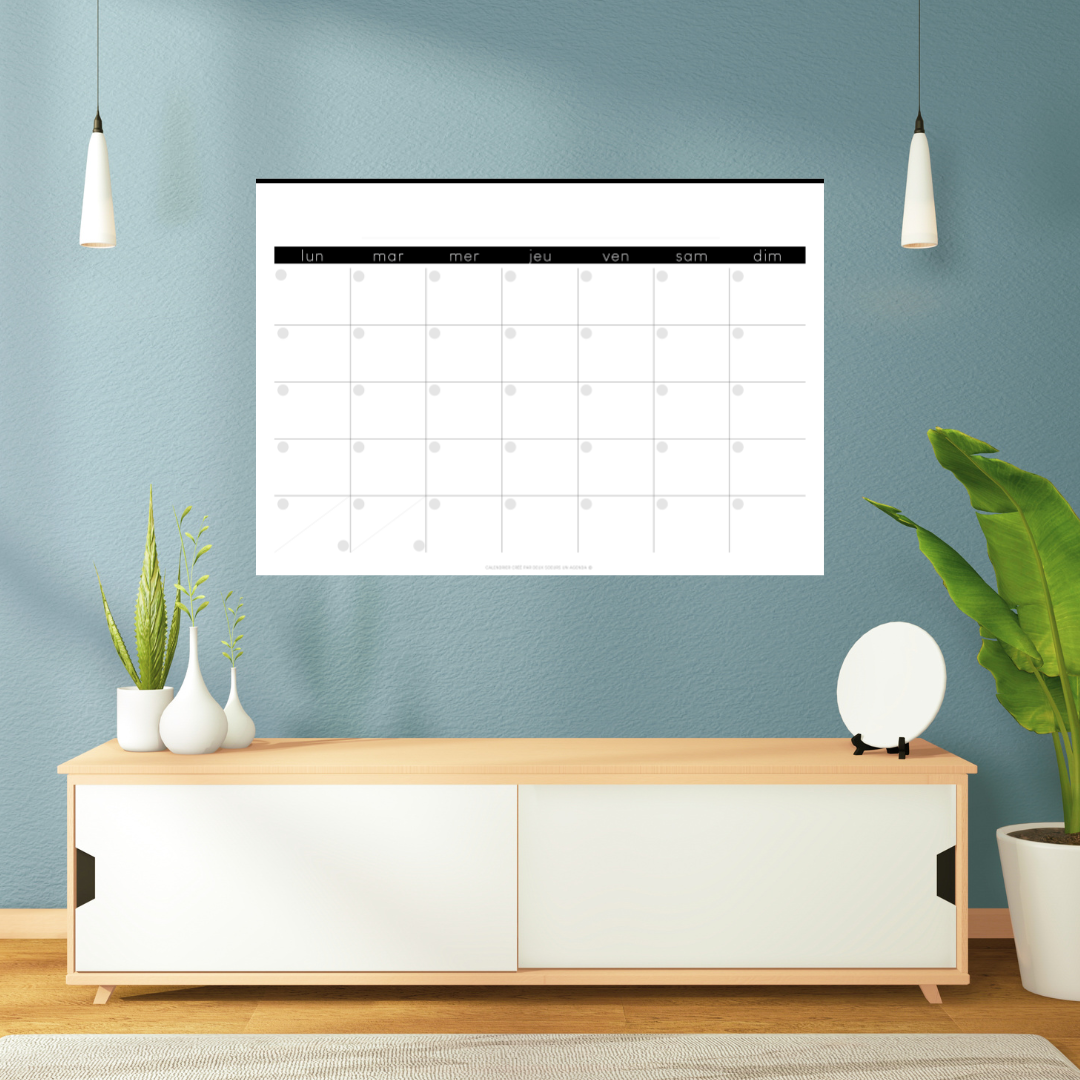 Calendrier Mural Géant Papier