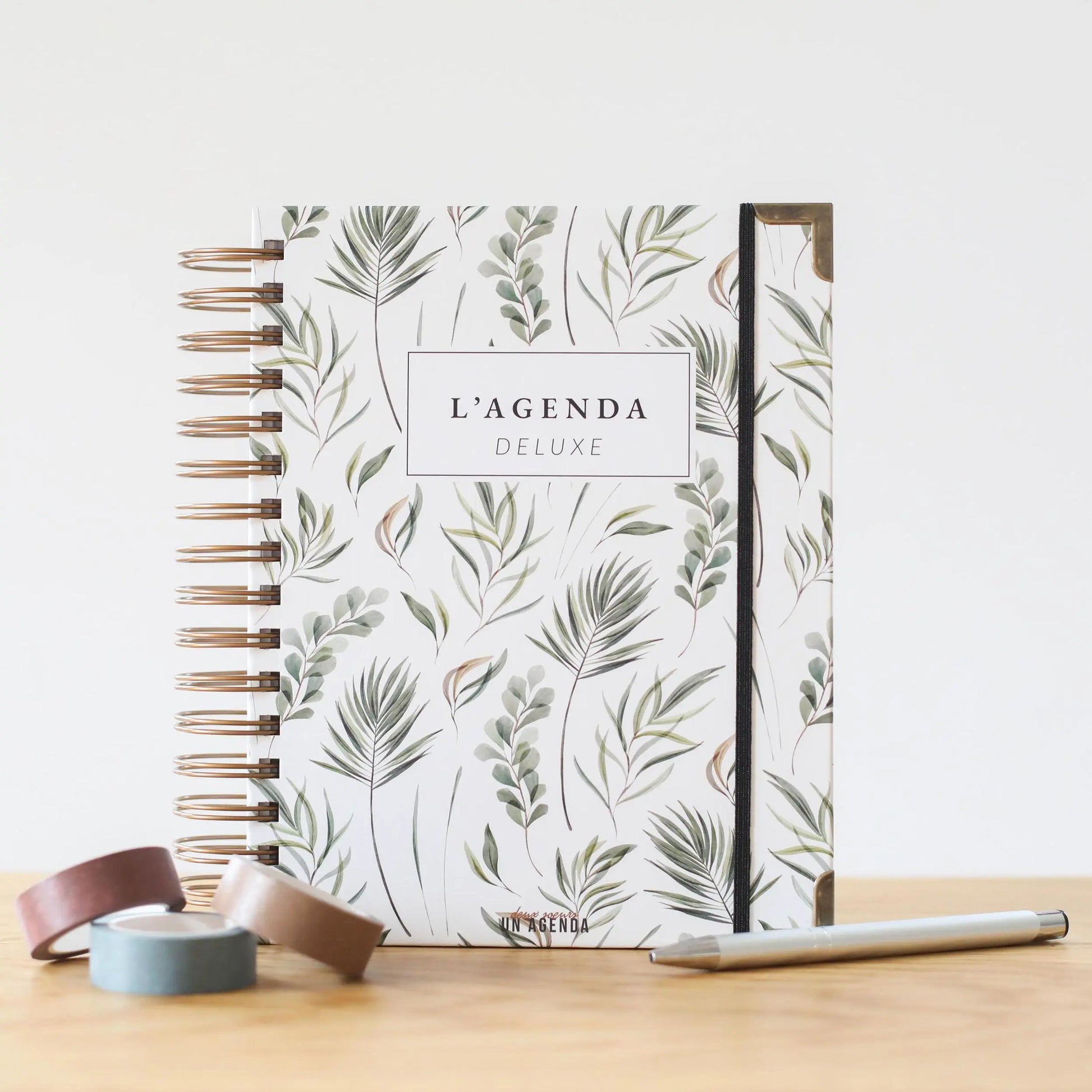 Agenda Version Deluxe Feuilles 