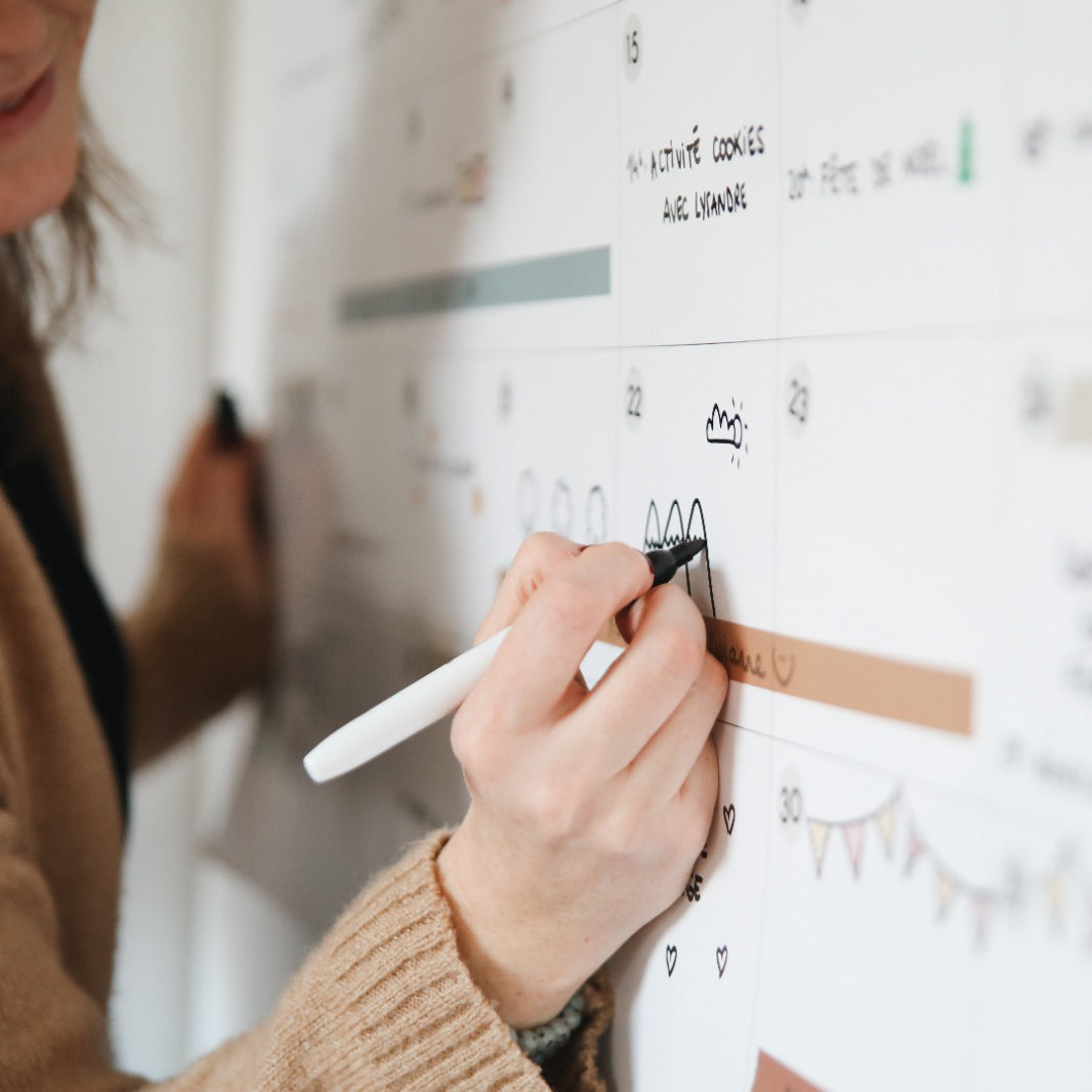 Calendrier Mural Géant Papier